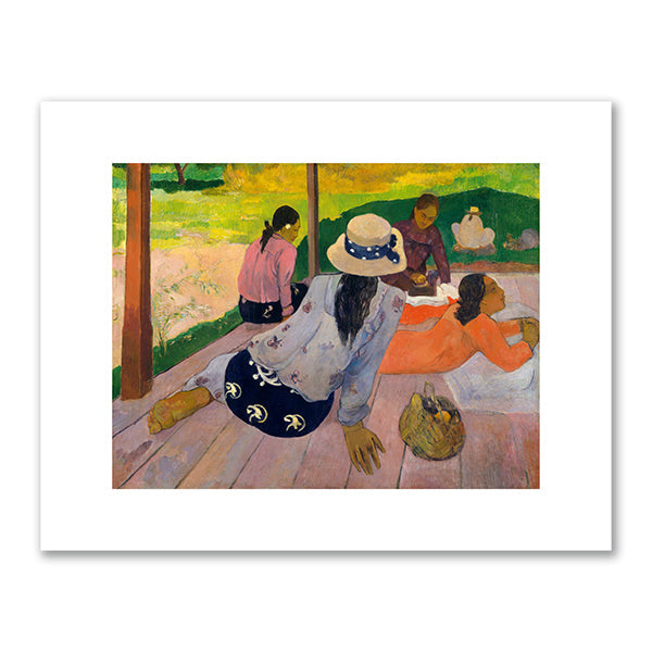 The Siesta by Paul Gauguin