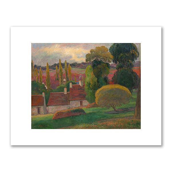A Farm in Brittany by Paul Gauguin