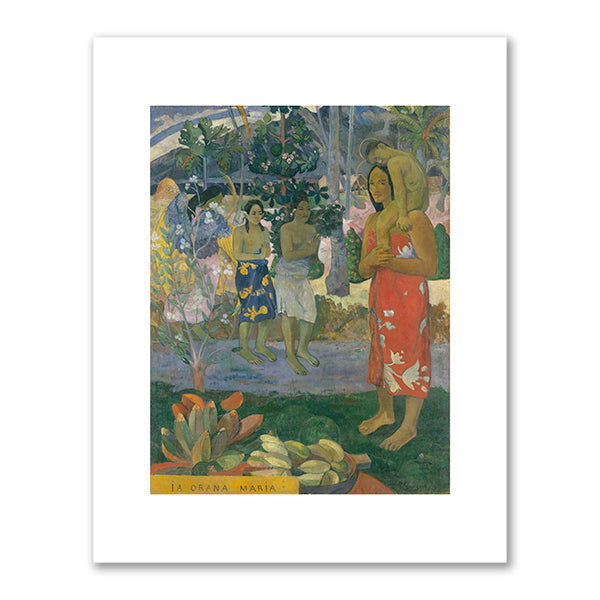 Hail Mary (Ia Orana Maria) by Paul Gauguin