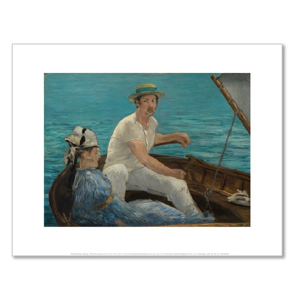 Boating by Édouard Manet