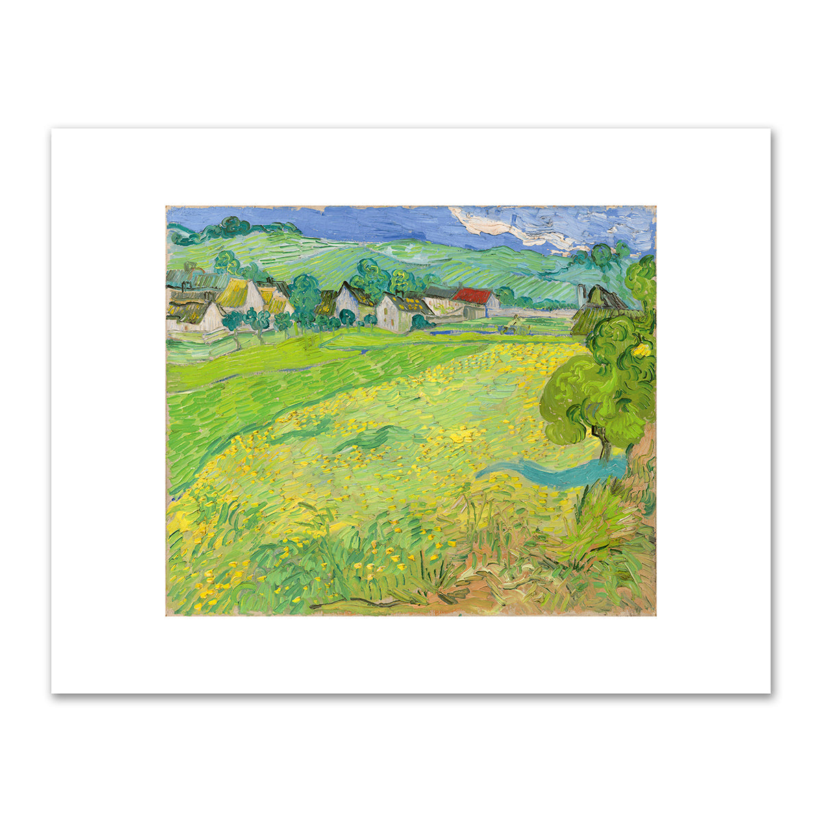 Les Vessenots in Auvers by Vincent van Gogh