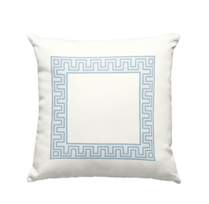Fretwork Border Pillow Cover
