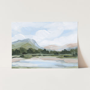 "Molas Lake" Art Print