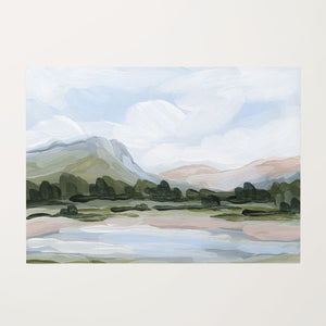 "Molas Lake" Art Print