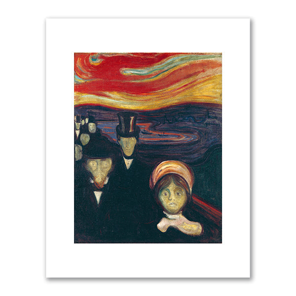 Anxiety by Edvard Munch