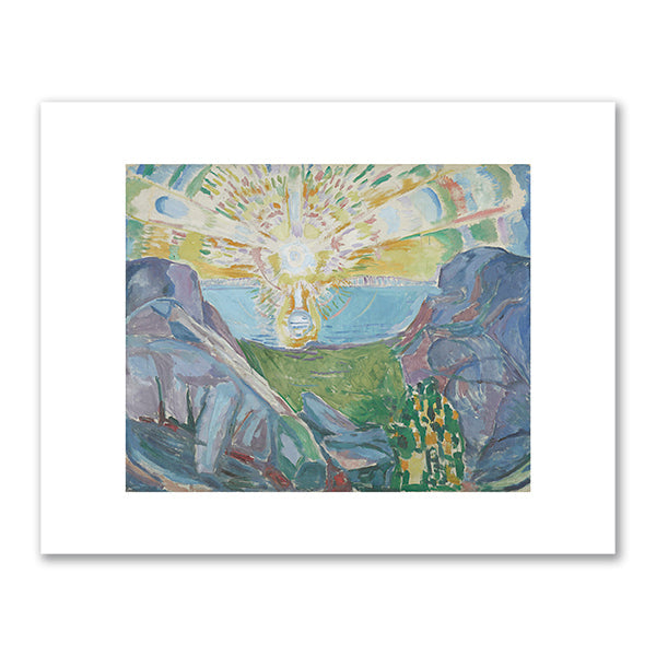 The Sun by Edvard Munch