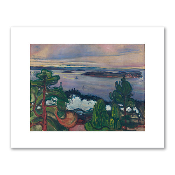 Train Smoke by Edvard Munch