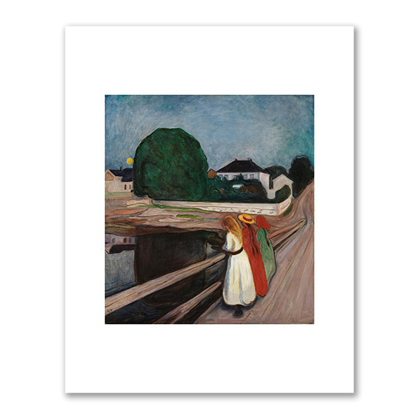 The Girls on the Bridge by Edvard Munch