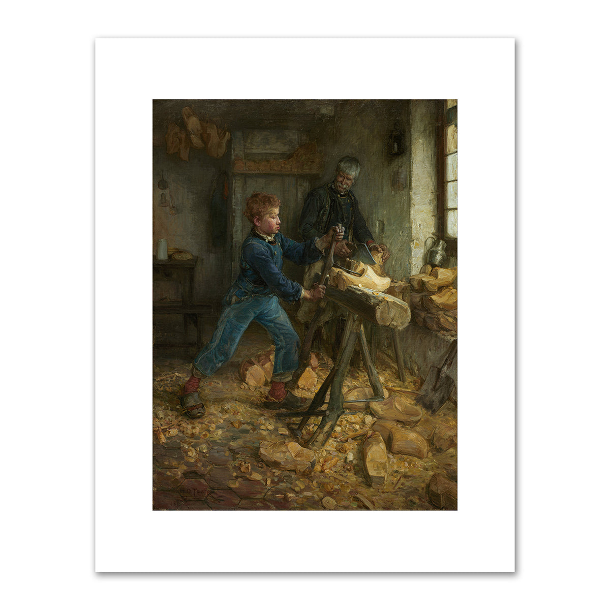 The Young Sabot Maker by Henry Ossawa Tanner