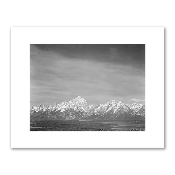 Tetons from Signal Mountain, Grand Teton National Park, Wyoming by Ansel Adams
