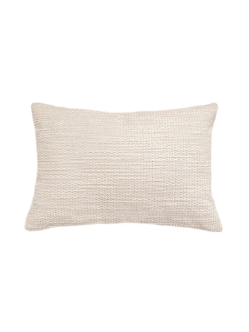 Natural Waves Beige Indoor Outdoor Pillow