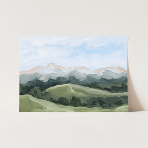 "Never Summer" Art Print