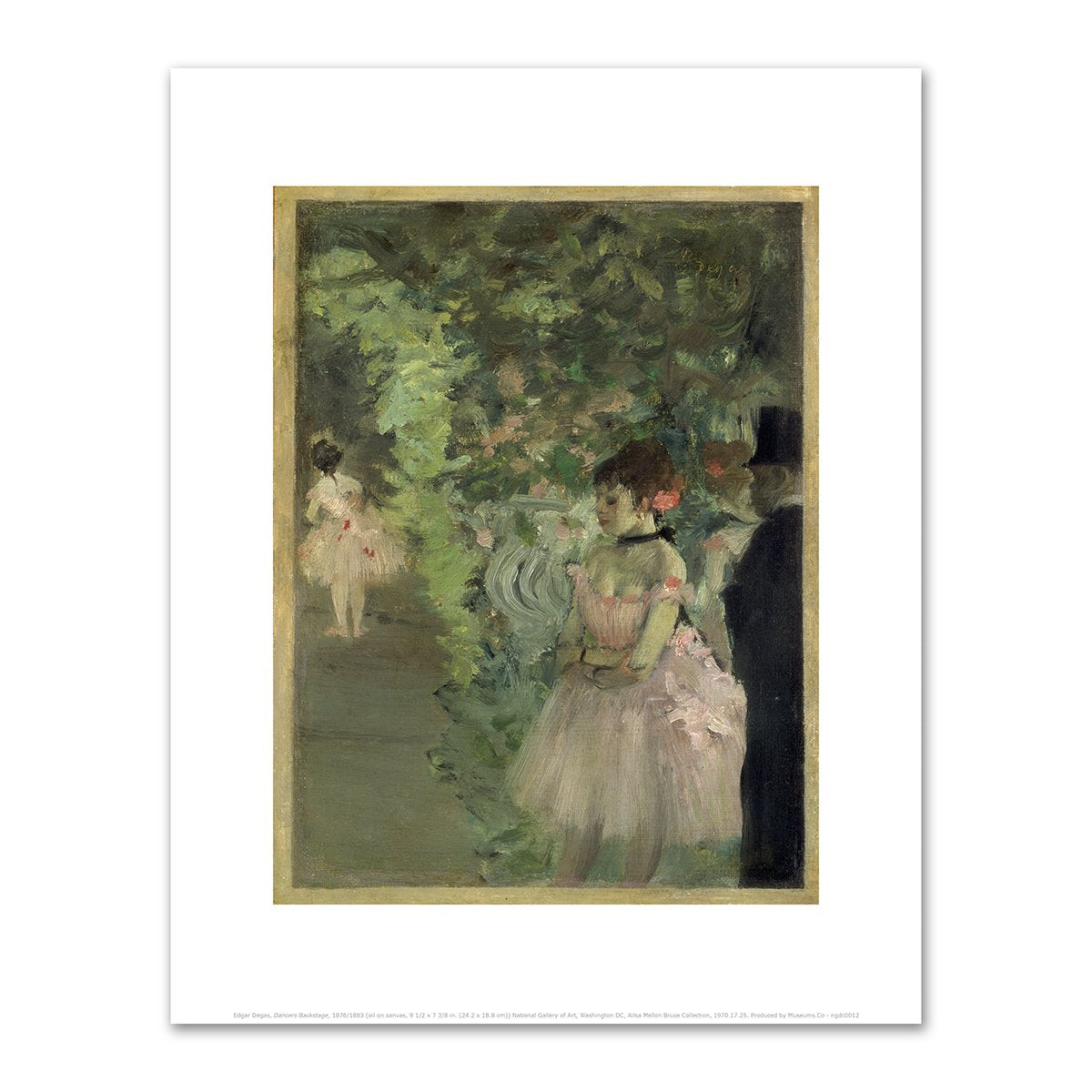 Dancers Backstage by Edgar Degas