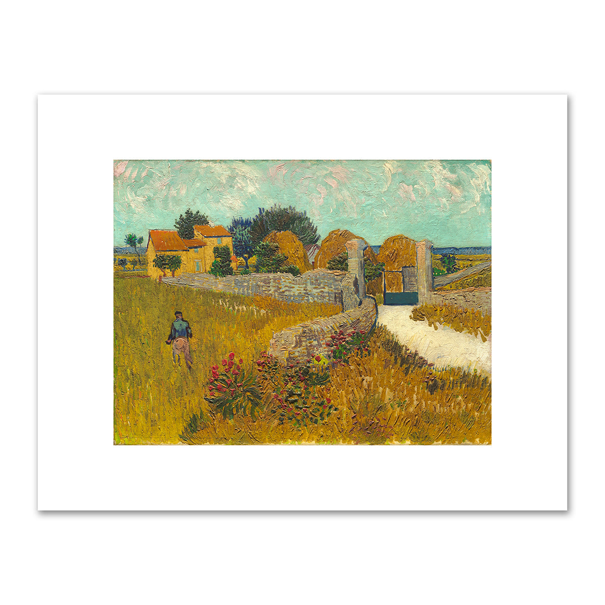 Farmhouse in Provence by Vincent van Gogh