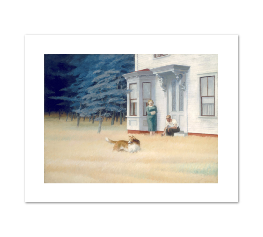 Cape Cod Evening by Edward Hopper