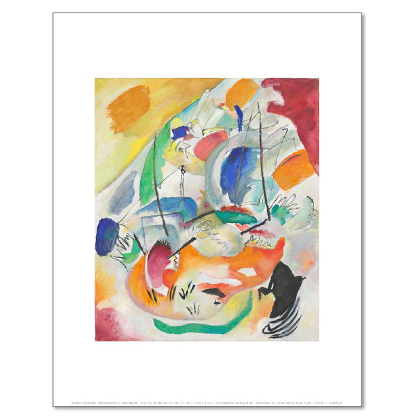 Improvisation 31 (Sea Battle) by Wassily Kandinsky