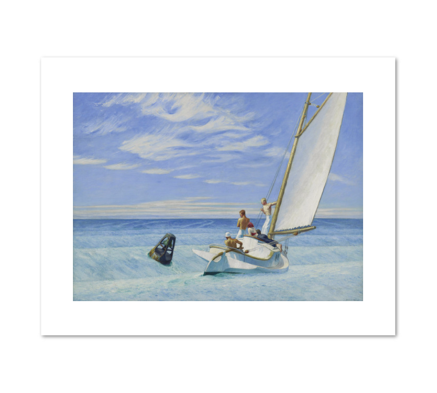 Ground Swell by Edward Hopper Archival Print