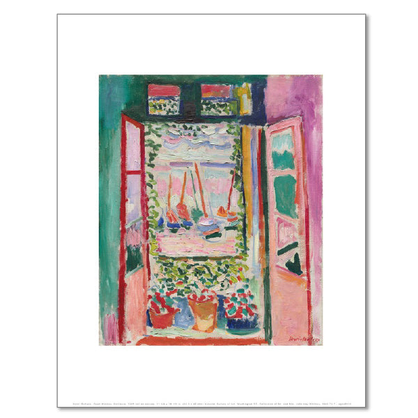 Open Window, Collioure by Henri Matisse