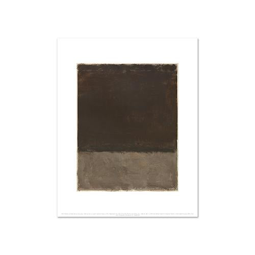 Untitled (Brown and gray) by Mark Rothko