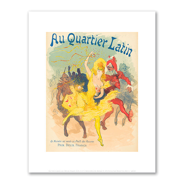 Au Quartier Latin by Jules Chéret