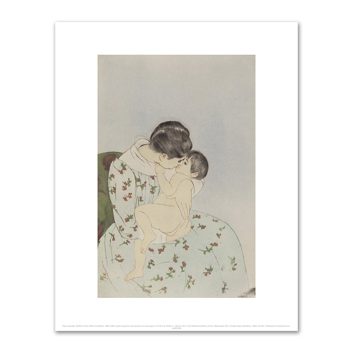 Mother's Kiss (After the Bath) by Mary Cassatt