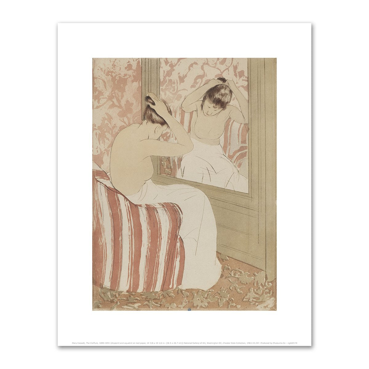 The Coiffure by Mary Cassatt