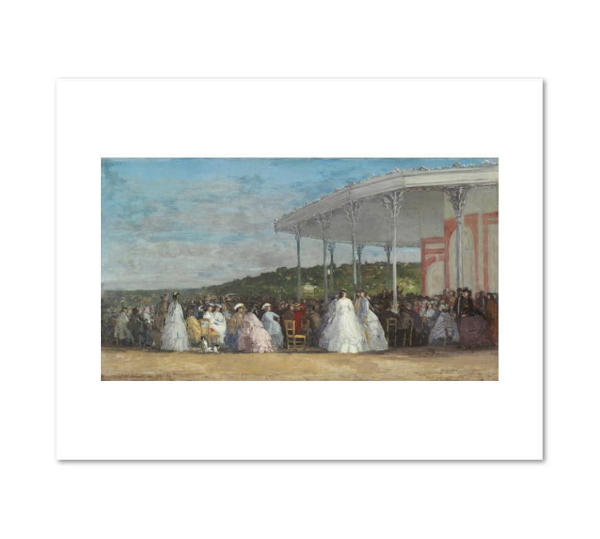 Concert at the Casino of Deauville by EugÃ¨ne Boudin