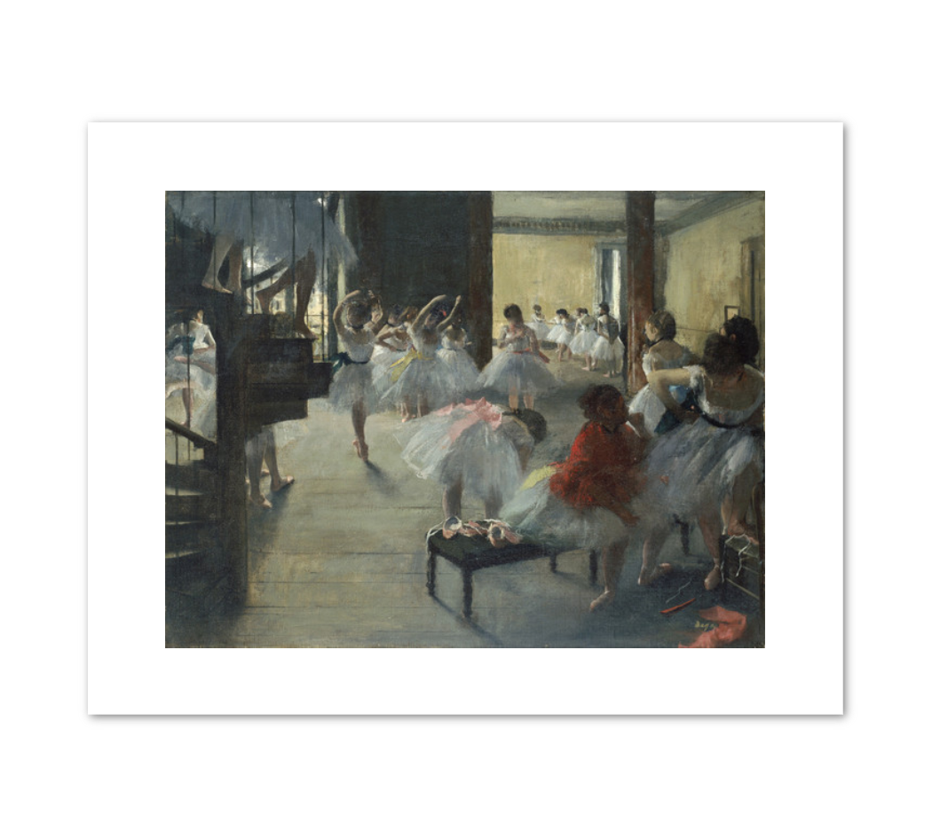 The Dance Class by Edgar Degas