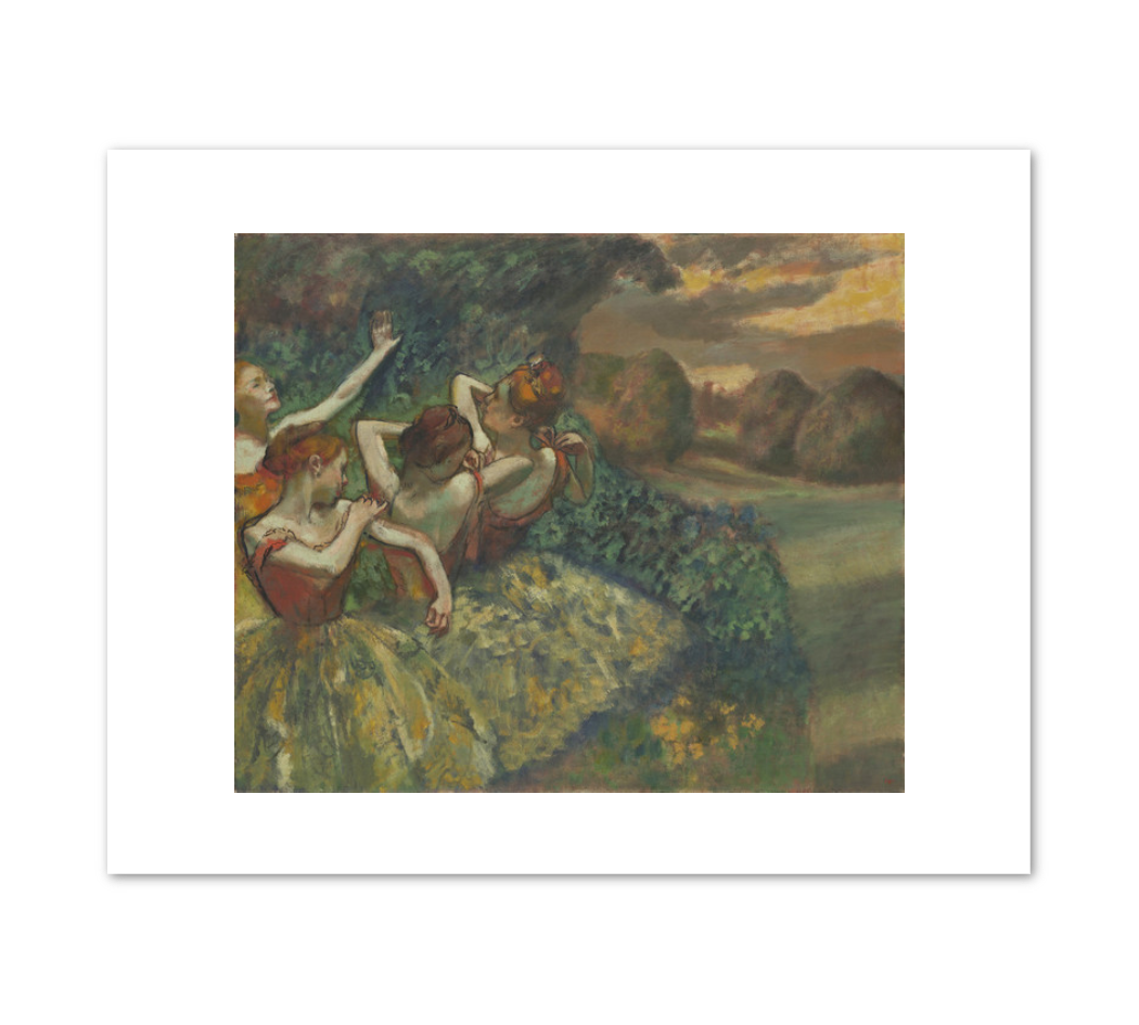 Four Dancers by Edgar Degas