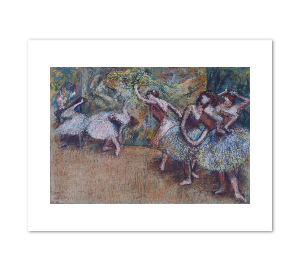 Ballet Scene by Edgar Degas