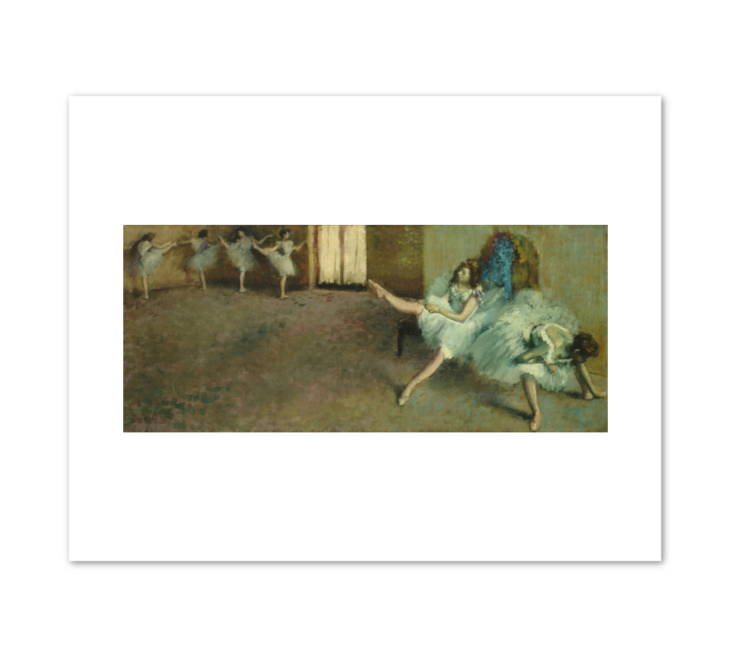 Before the Ballet by Edgar Degas