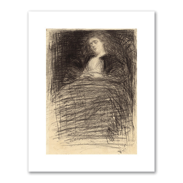 Sleeping Woman by James McNeill Whistler