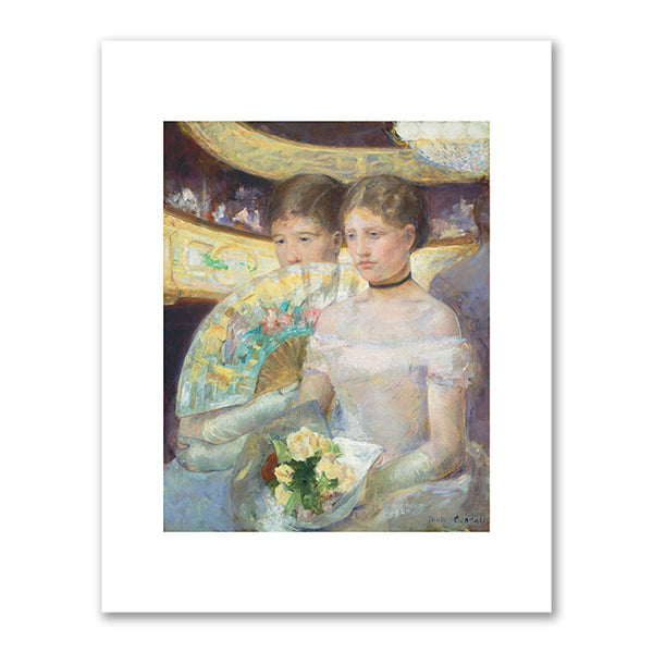The Loge by Mary Cassatt