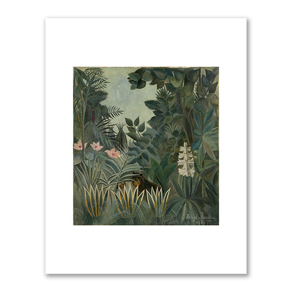The Equatorial Jungle by Henri Rousseau