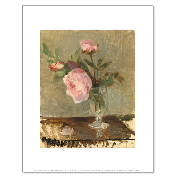 Peonies by Berthe Morisot