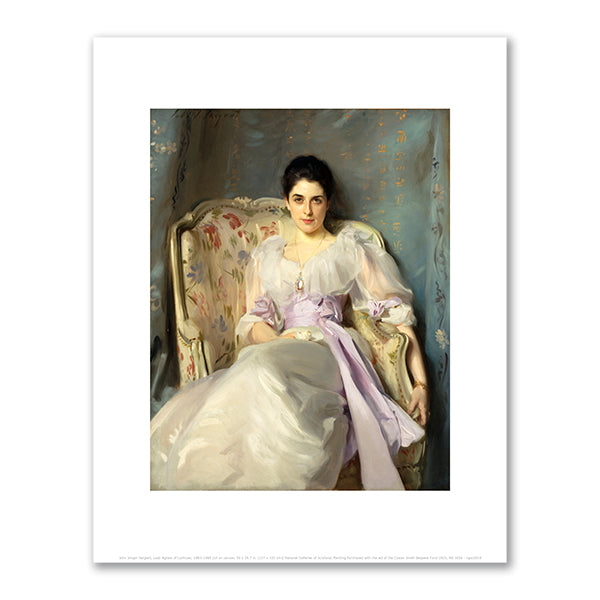 Lady Agnew of Lochnaw by John Singer Sargent