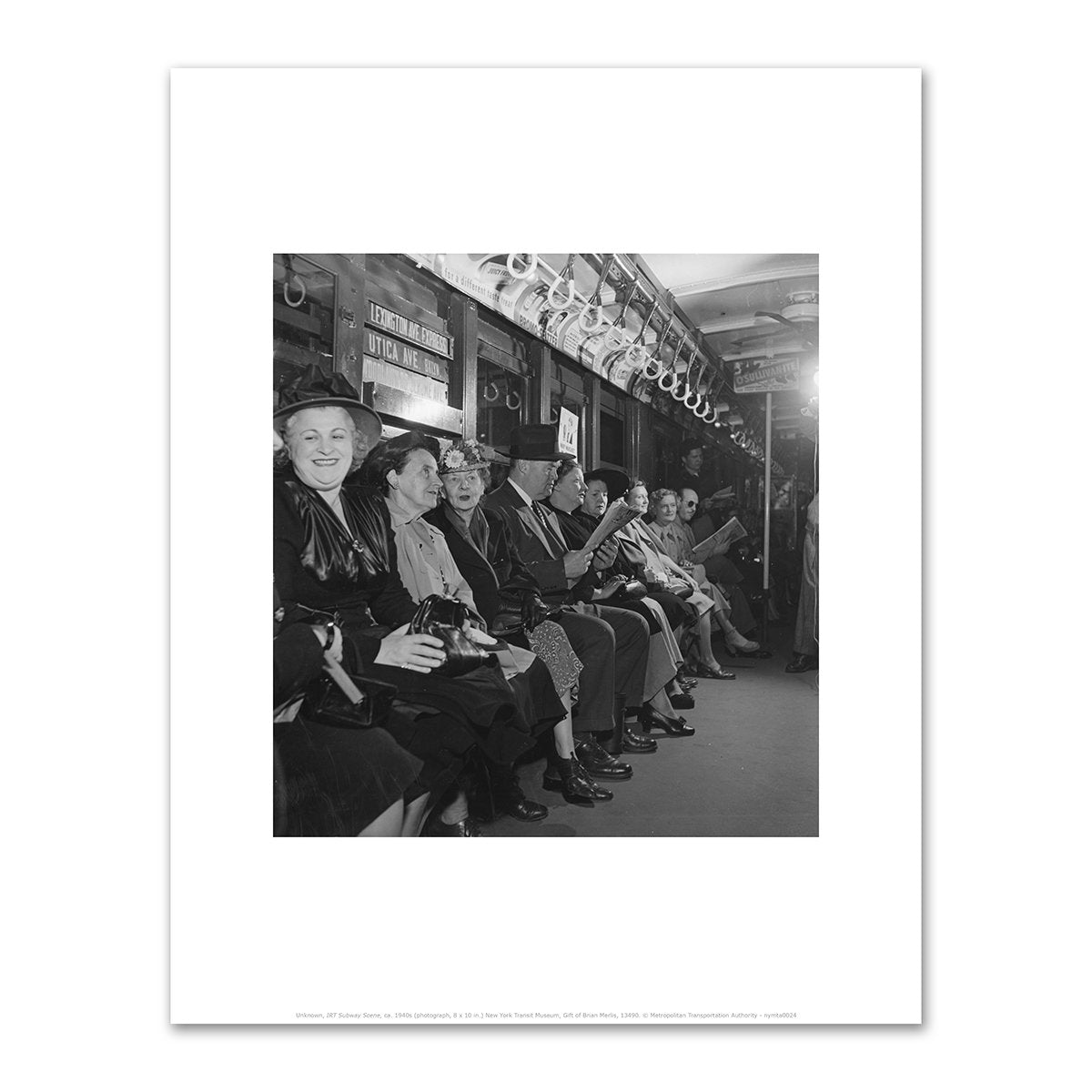 IRT Subway Scene by Unknown