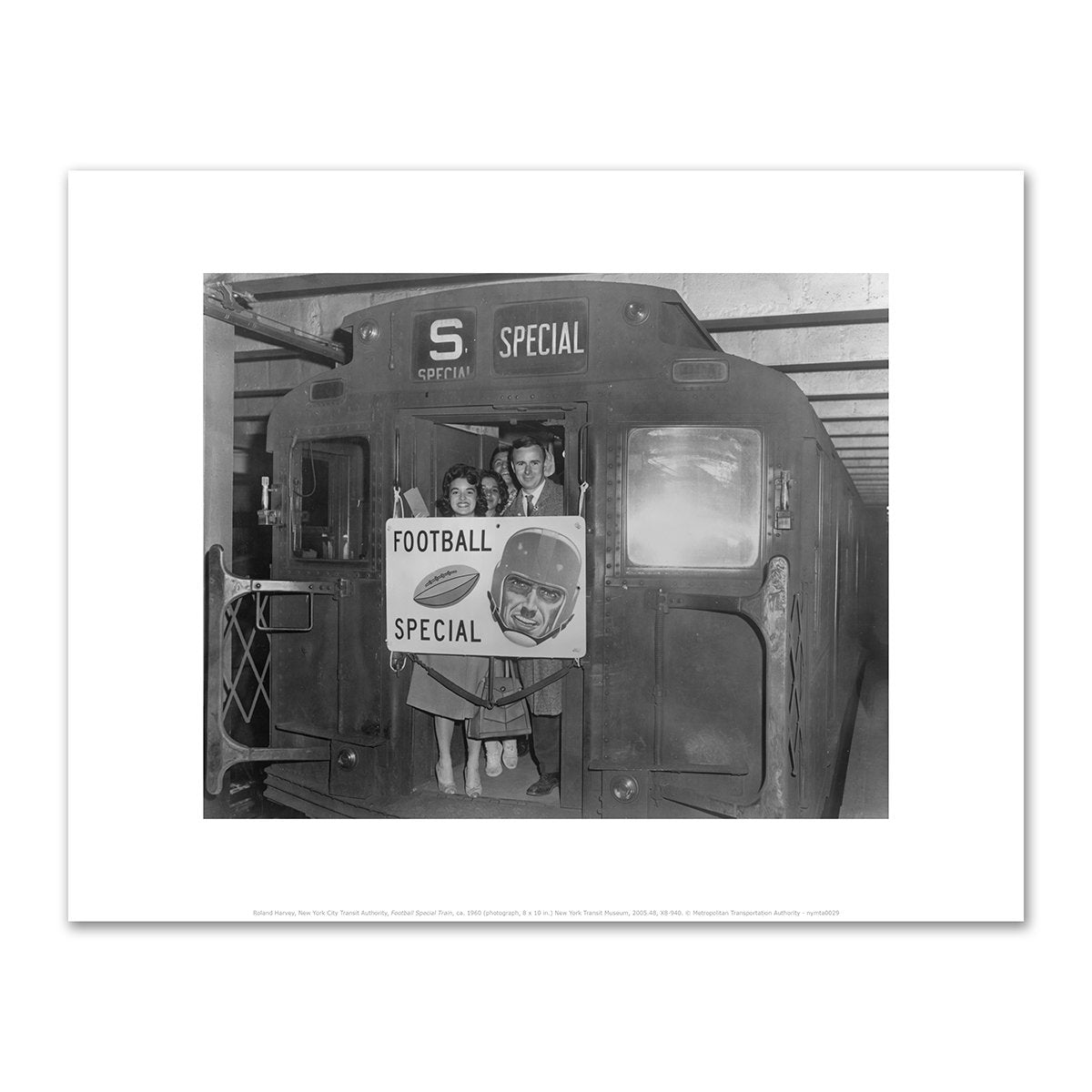 Football Special Train by Roland Harvey