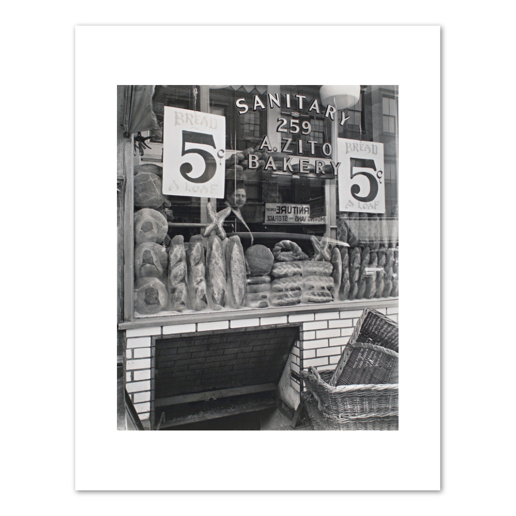Bread Store, 229 Bleecker Street by Berenice Abbott
