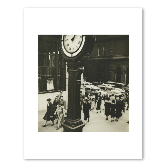 Tempo of the City: I. Fifth Avenue and 44th Street, Manhattan by Berenice Abbott