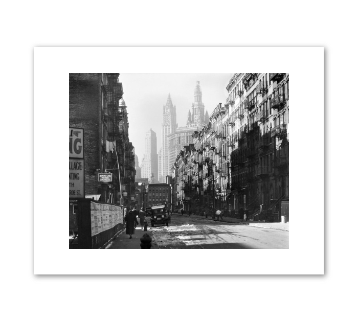 Henry Street, Manhattan by Berenice Abbott