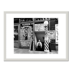 Blossom Restaurant, 103 Bowery, Manhattan by Berenice Abbott