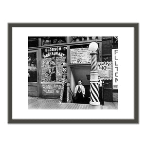 Blossom Restaurant, 103 Bowery, Manhattan by Berenice Abbott