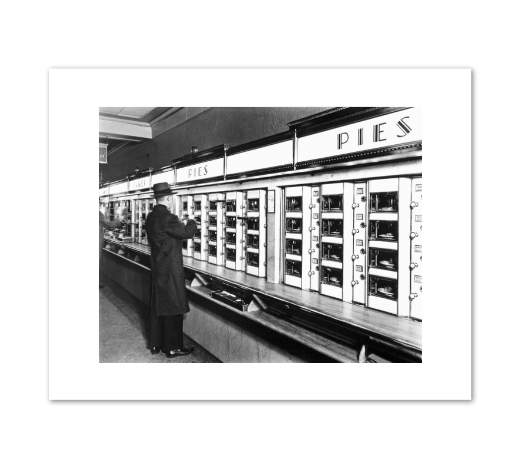 Automat, 977 Eighth Avenue, Manhattan by Berenice Abbott
