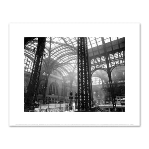 Penn Station, Interior, Manhattan by Berenice Abbott