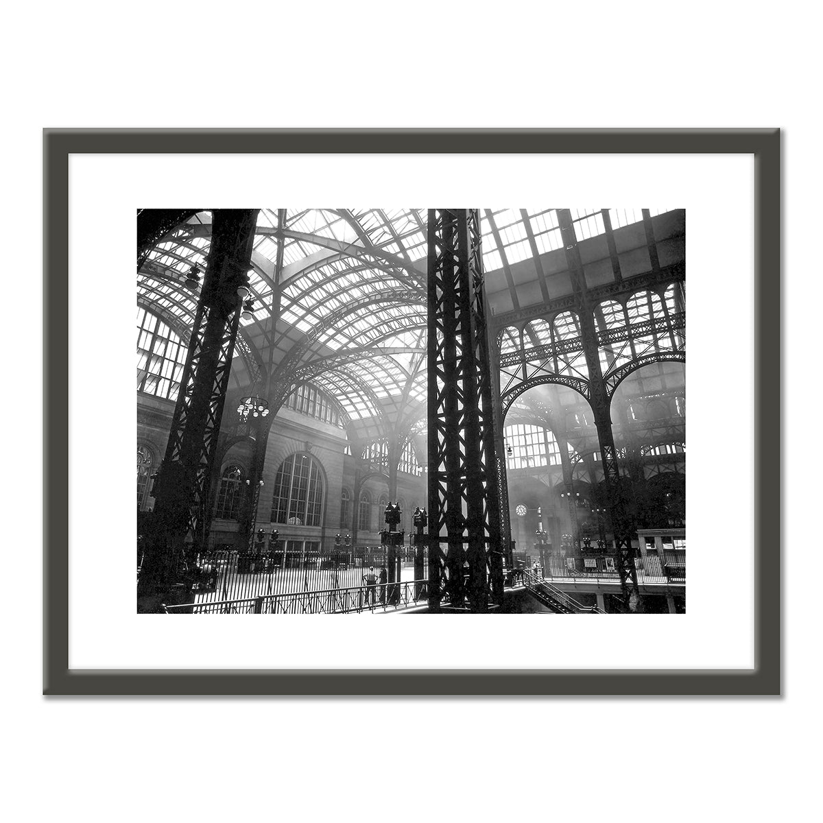 Penn Station, Interior, Manhattan by Berenice Abbott