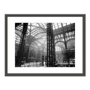 Penn Station, Interior, Manhattan by Berenice Abbott