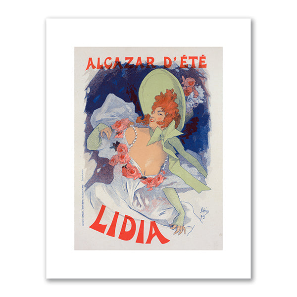 Alcazar d'Ã‰tÃ©, Lidia, from Les MaÃ®tres de l'affiche, Volume 1 by Jules Chéret