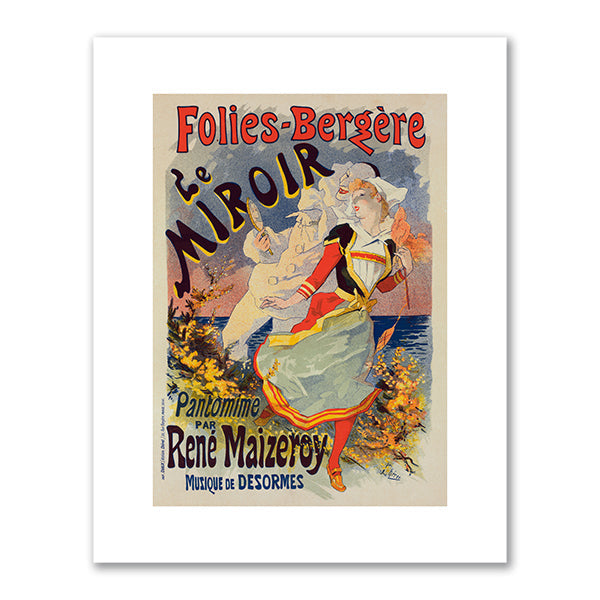 les Folies-BergÃ¨re "Le Miroir", from Les MaÃ®tres de l'affiche, Volume 4 by Jules Chéret