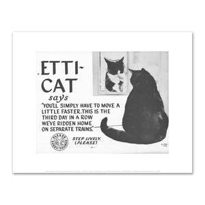 Etti-Cat says... Step Lively. (Please) by Jo Mary McCormick